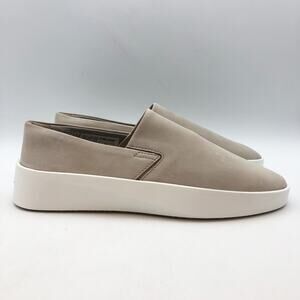 Wolf & Shepherd Womens Cruise Slip On Shoes Size 7 Gray Everyday Leather NIB